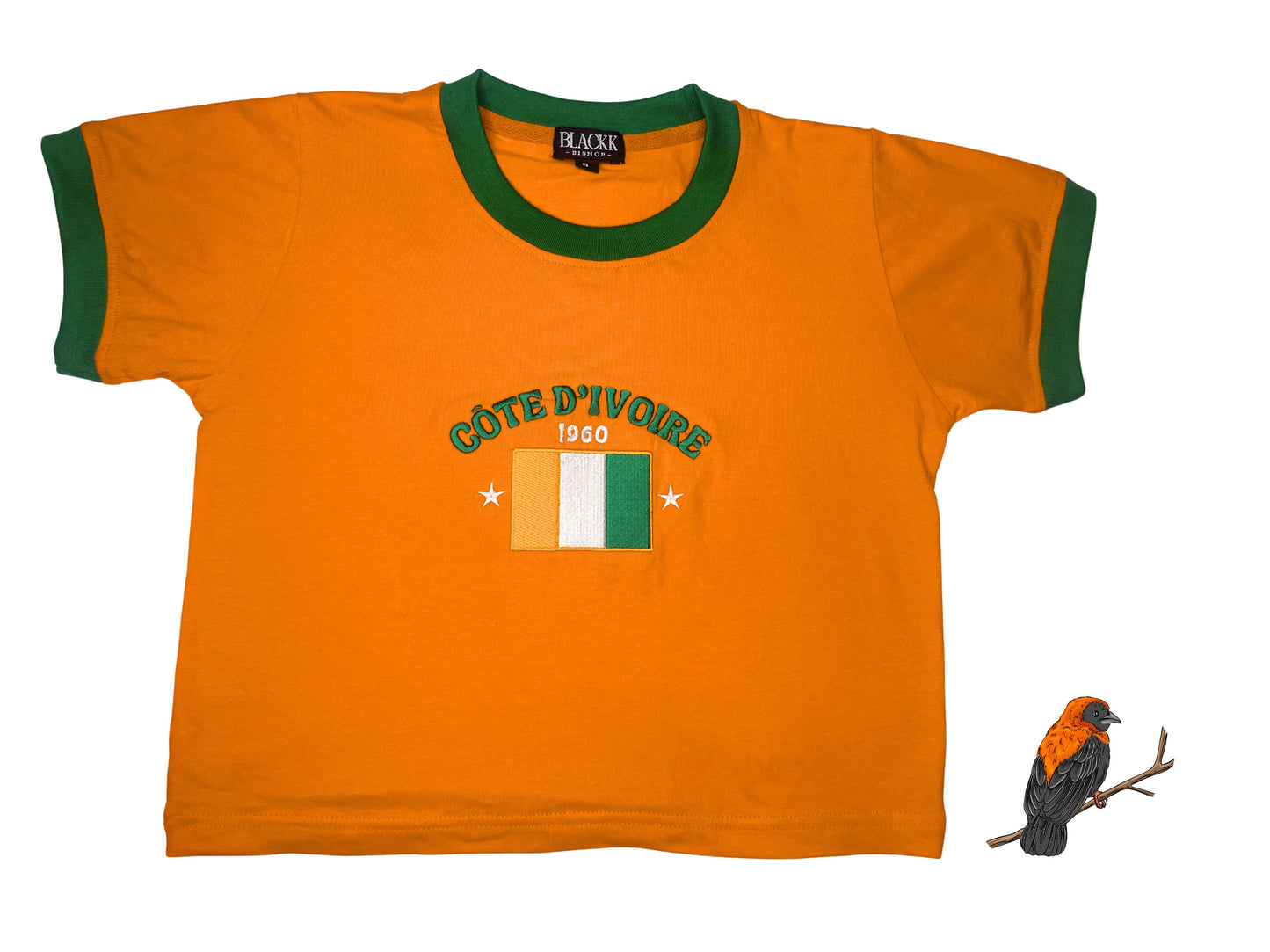 Cote D'voire Crop Top