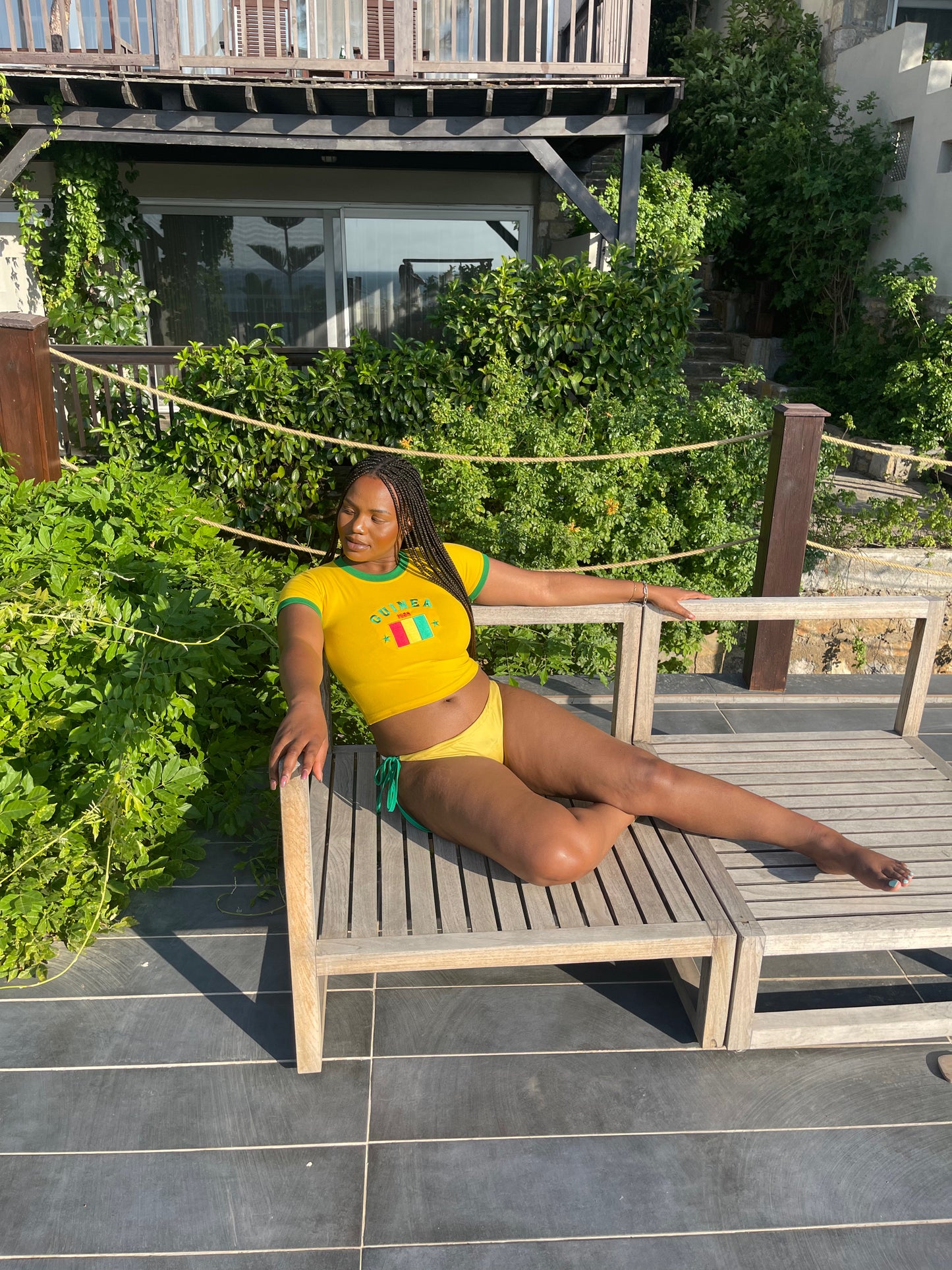 Guinea Crop Top