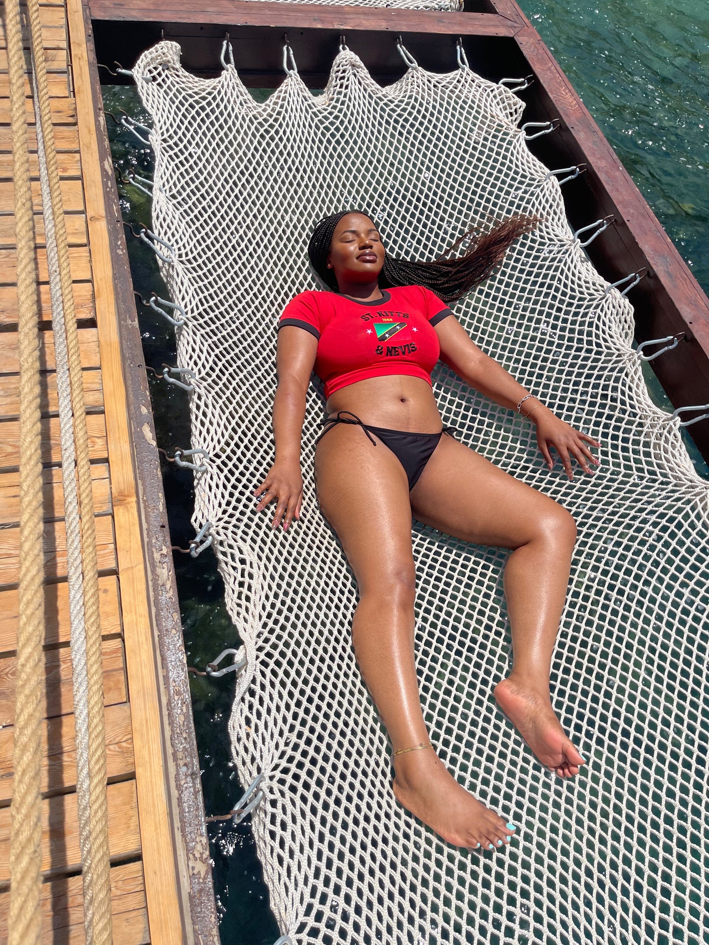 St Kitts and Nevis Crop Top