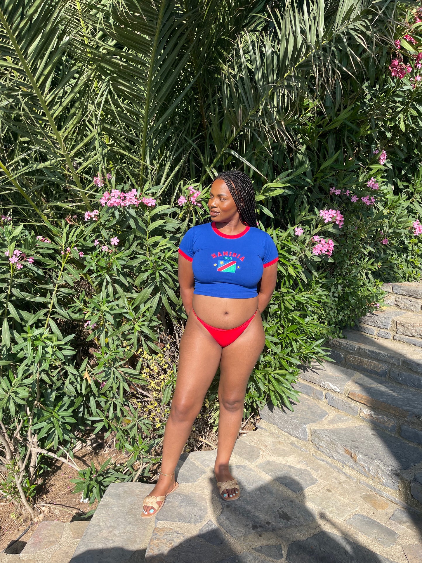Namibia Crop Top