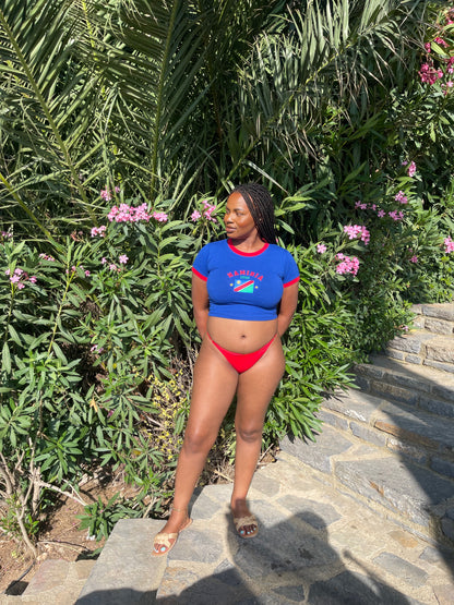Namibia Crop Top