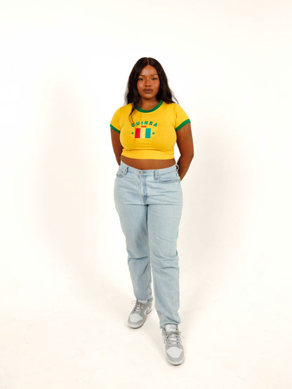 Guinea Crop Top