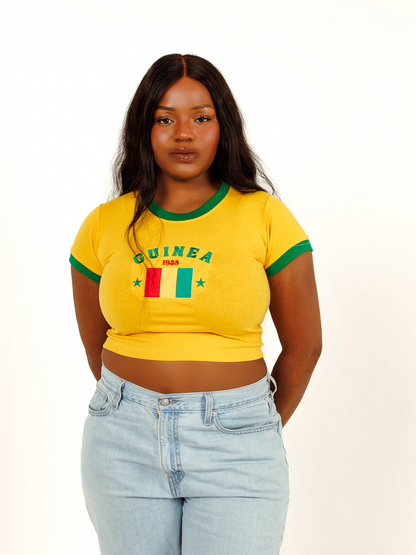 Guinea Crop Top