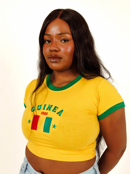 Guinea Crop Top