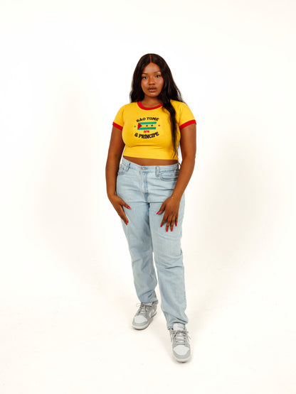 São Tomé and Príncipe Crop Top