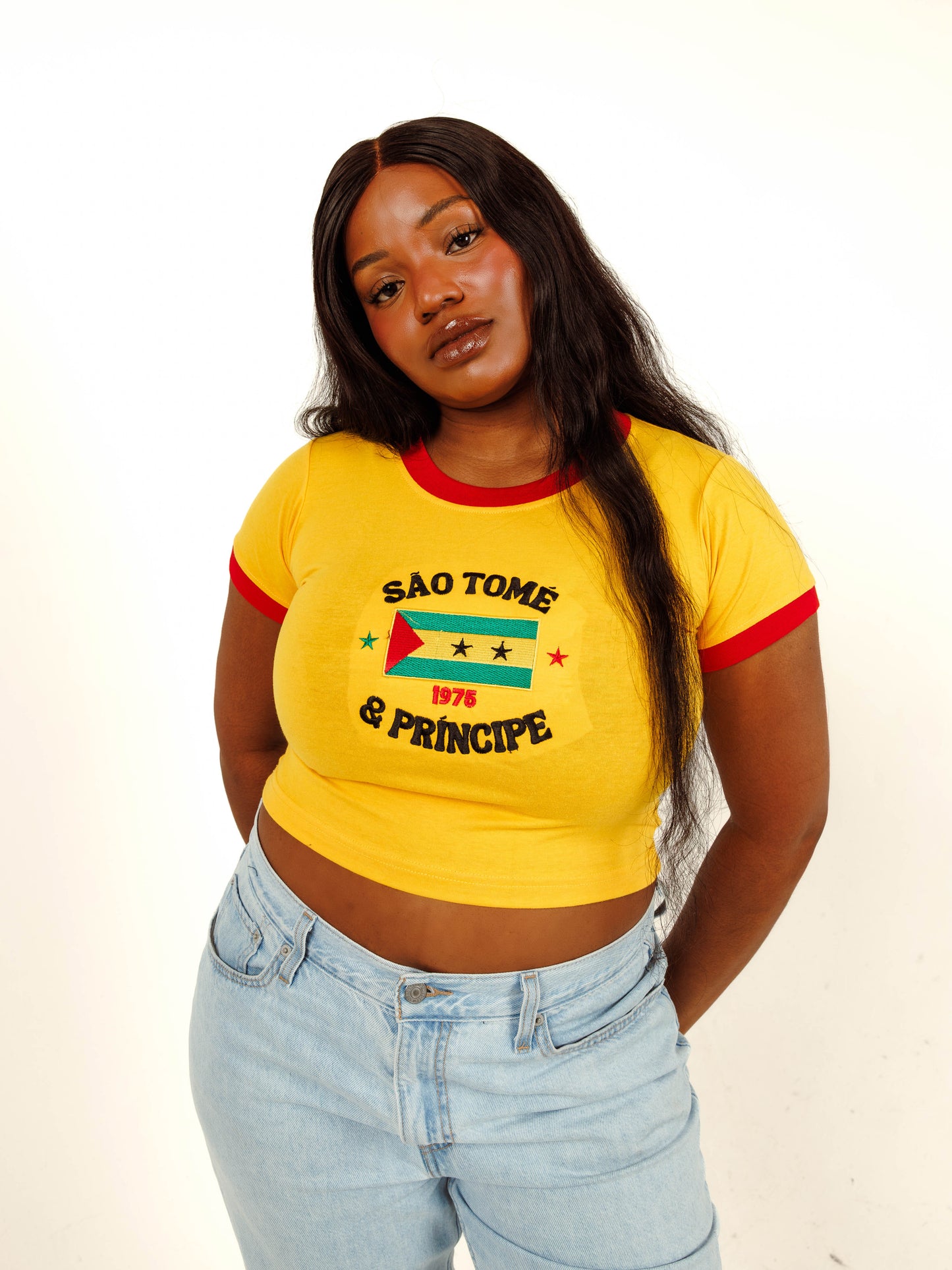 São Tomé and Príncipe Crop Top