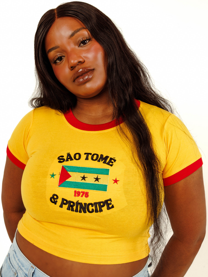São Tomé and Príncipe Crop Top
