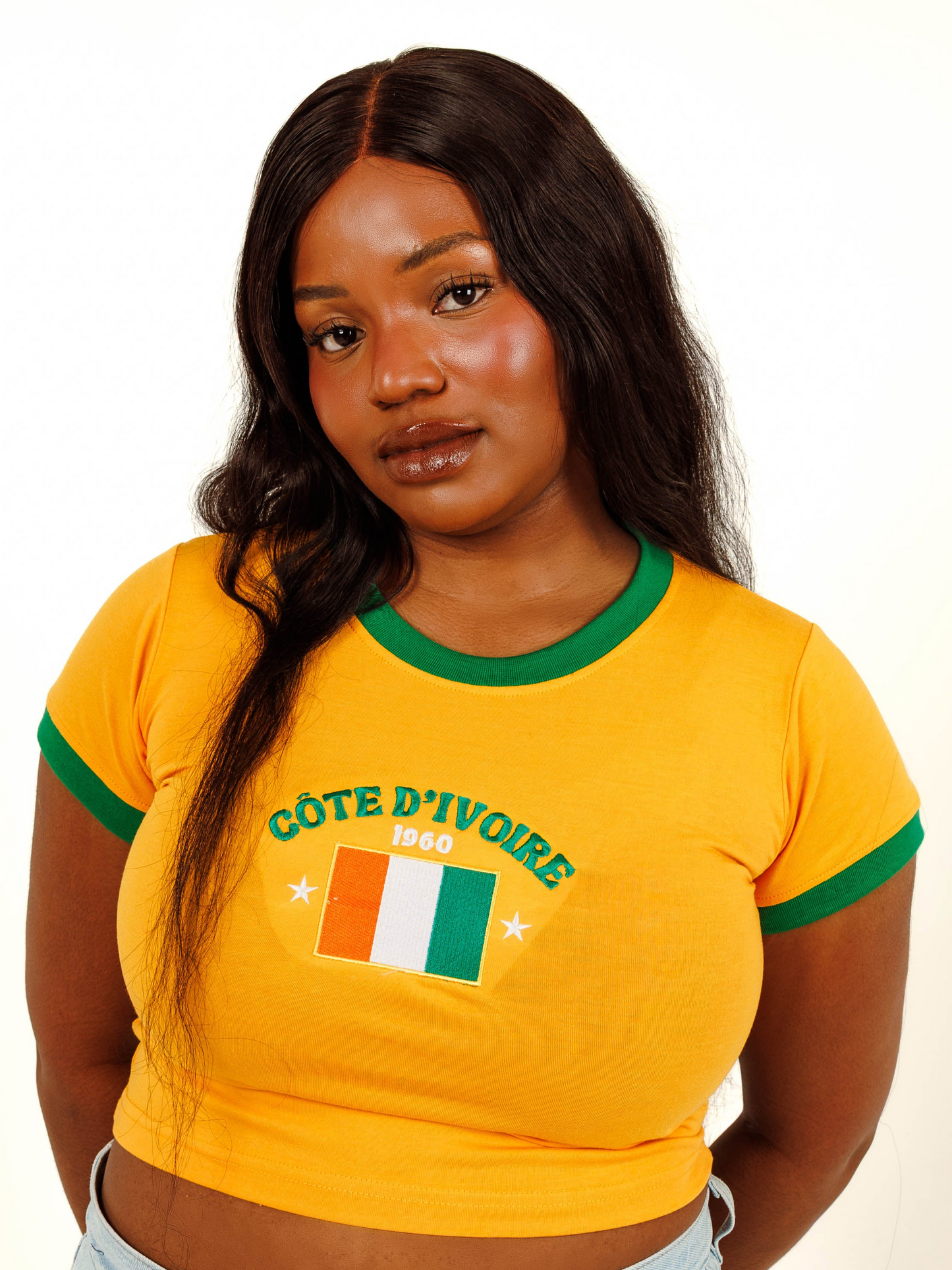 Cote D'voire Crop Top