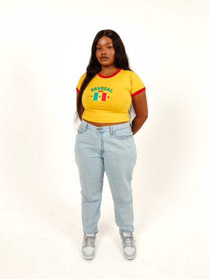 Senegal Crop Top