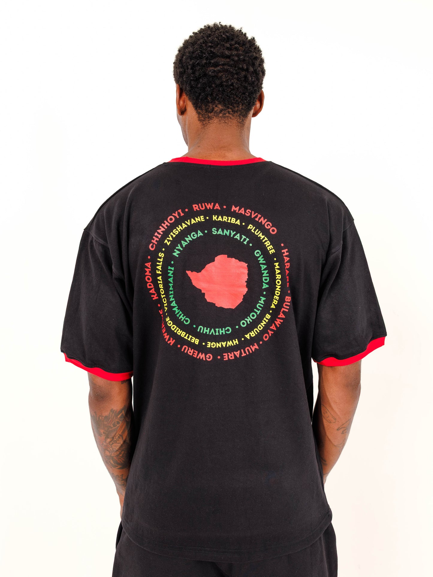 Zimbabwe Oversized T-shirt