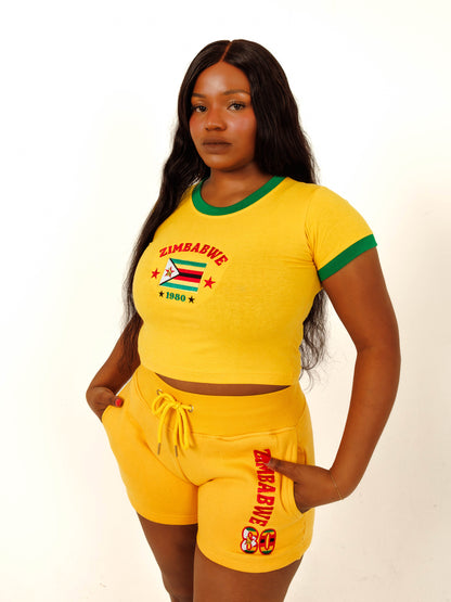 Zimbabwe Crop Top