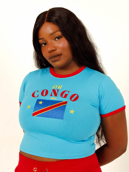 DR Congo Crop Top
