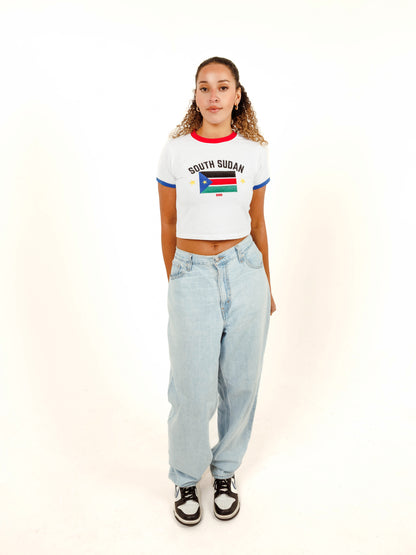 South Sudan Crop Top
