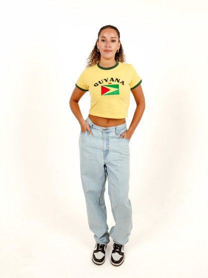Guyana Crop Top
