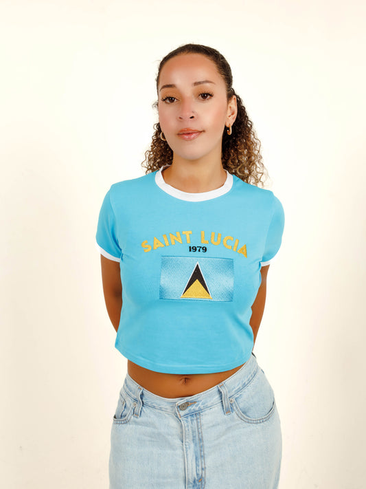 Saint Lucia Crop Top