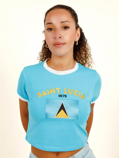 Saint Lucia Crop Top