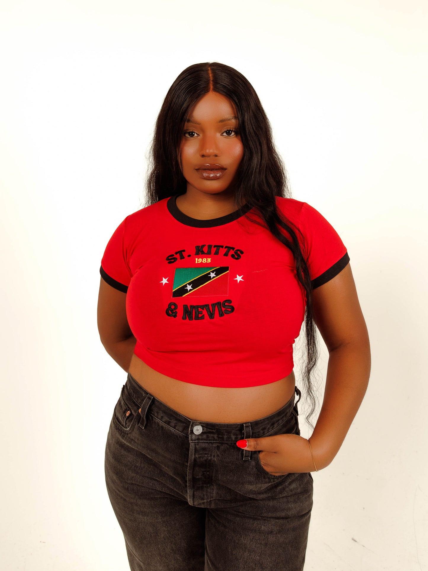 St Kitts and Nevis Crop Top