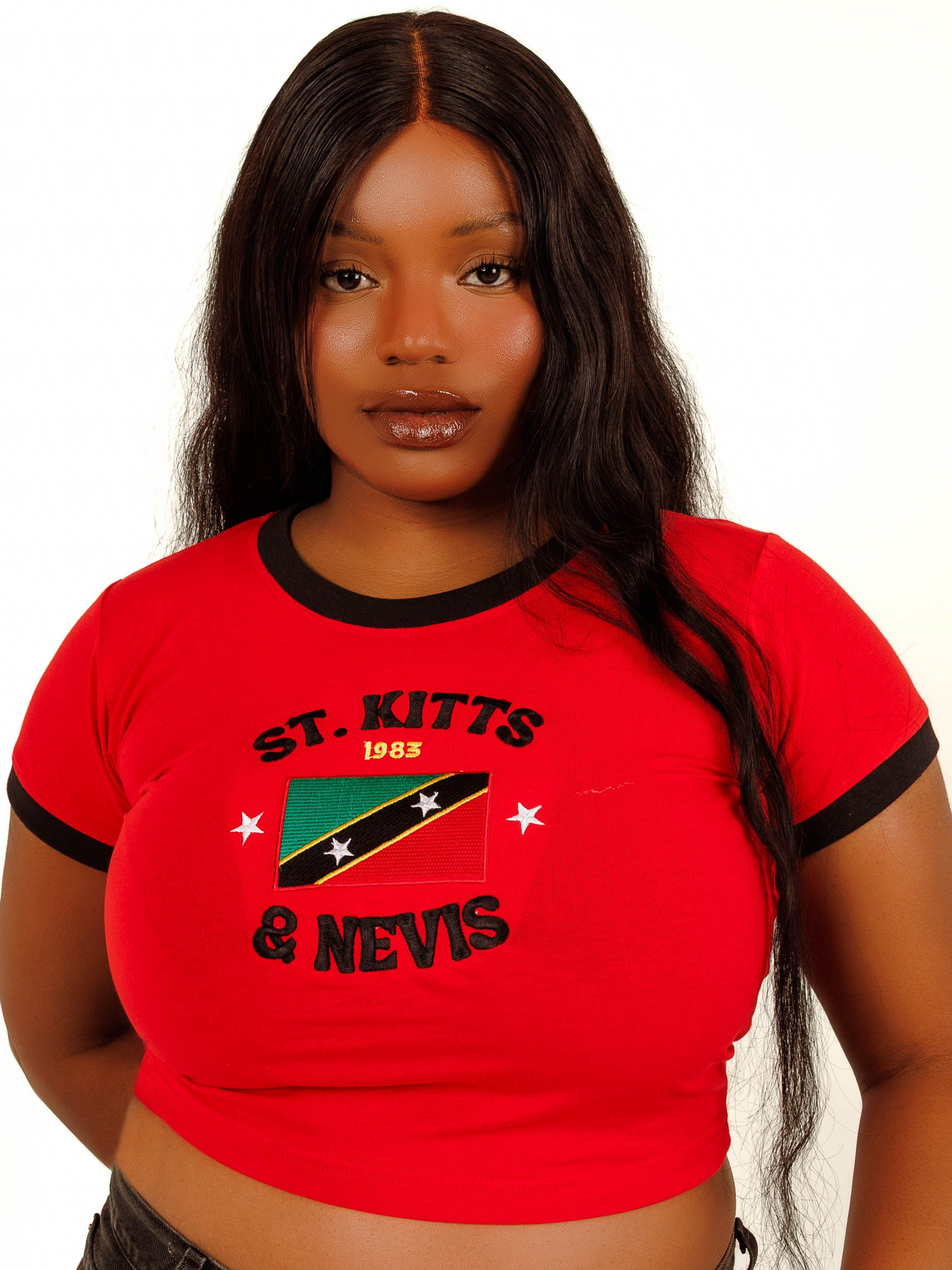 St Kitts and Nevis Crop Top