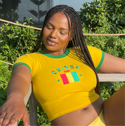 Guinea Crop Top