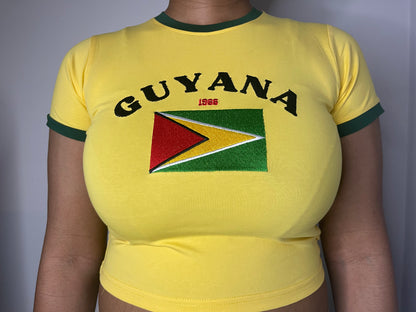 Guyana Crop Top