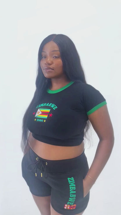 Zimbabwe Crop Top