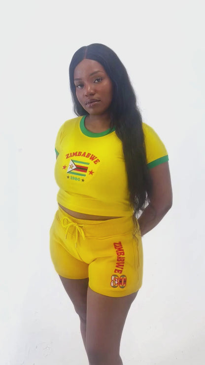 Zimbabwe Crop Top
