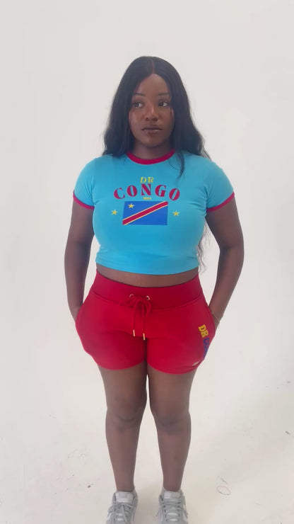 DR Congo Crop Top