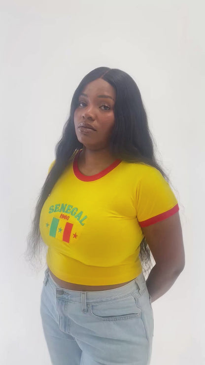 Senegal Crop Top
