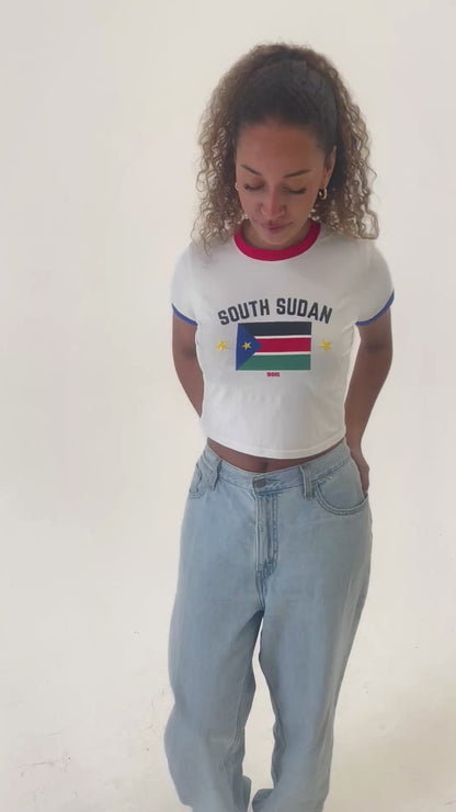 South Sudan Crop Top