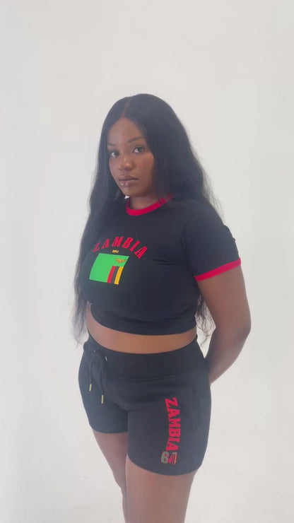 Zambia Crop Top