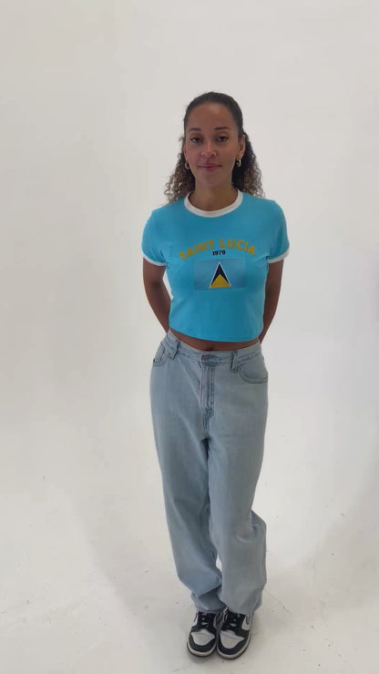 Saint Lucia Crop Top
