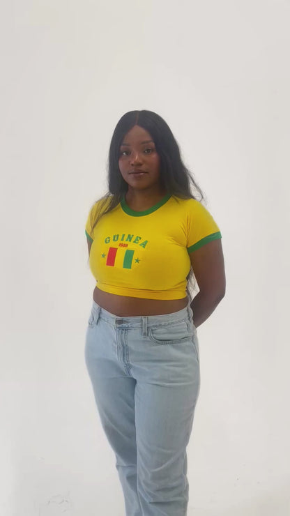 Guinea Crop Top